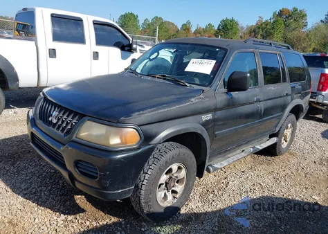 2003 Mitsubishi Montero Sport Es/Ls из США, поврежденный, VIN JA4LS21H03J010530